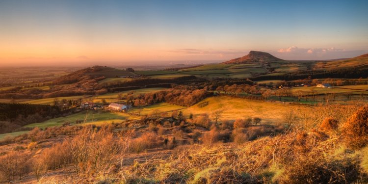 Roseberry Topping panorama