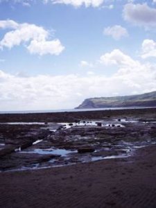 Rocky Shore at Robin Hoods Bay Photo