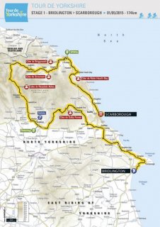 Tour de Yorkshire map: Welcome to Yorkshire